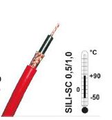 Przewód koncentryczny, linka SILI-SC 0,5/1,0 (czerwony) (min ilość 5 m)