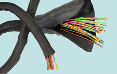 Zipper-ZIPWRAP owijana osłona kablowa PET czarna; średnica 19mm