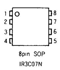 Układ scalony do diod typu P - IR3C07N