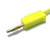 Przewód pomiarowy silikonowy LK205/SIL 0,6m (żółty)
