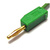 Przewód pomiarowy silikonowy LK205/SIL 0,6m (zielony)