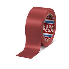 TESA 60760 TESAFLEX Taśma do znakowania podłóg z PVC czerwona 50mm x 33m