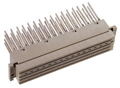 Złącze DIN 41612 typu G, żeńskie, proste, 64 pin