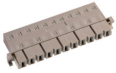 Złącze DIN 41612 typu H, żeńskie, proste, 11 pin