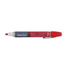 DYKEM High Purity 44 Medium Tip Marker czerwony 44301  (Stainless-Nuclear Grade)