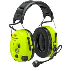 3M™ PELTOR™ WS™ ProTac XPI Nauszniki przeciwhałasowe, regulowany poziom tłumienia, Bluetooth®, żółte, nagłowne, MT15H7AWS6